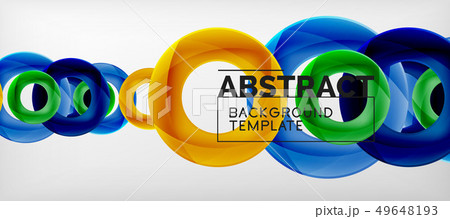 Vector rings abstract background Vector rings abstract background 49648193
