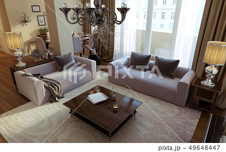 living room art deco and modern style living room art deco and modern style 49648447