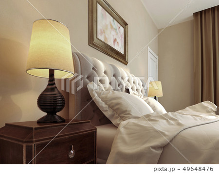 Bedroom avant-garde style 49648476
