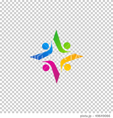 team work logo symbol icon star vector design 49649066