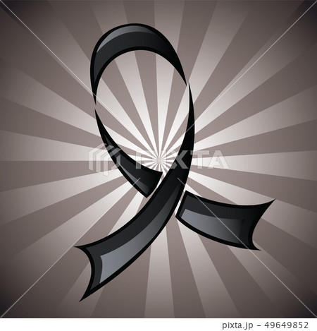 Black Ribbon Background 49649852