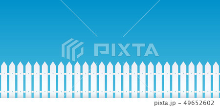 Creative illustration of rural wooden fences, pickets isolated on background. Art design. Garden Creative illustration of rural wooden fences, pickets isolated on background. Art design. Garden 49652602