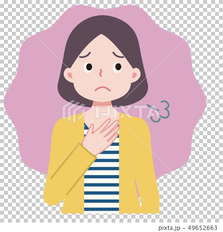 女性 不安 モヤモヤ 49652663