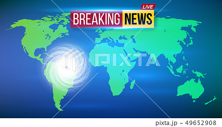 Creative illustration of realistic hurricane cyclone wind, tropical typhoon spiral storm, spin 49652908