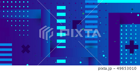 Creative illustration of headline presentation background. For art template design, list, page 49653010