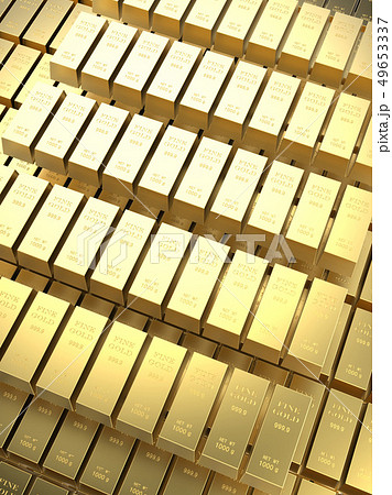 Cgの金塊のイラスト素材 Cgの金塊のイラスト素材
