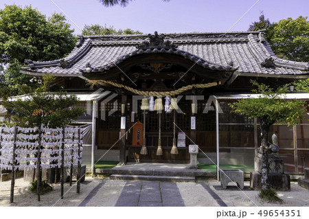 広島県福山市　福山城公園　三蔵稲荷神社　拝殿 49654351