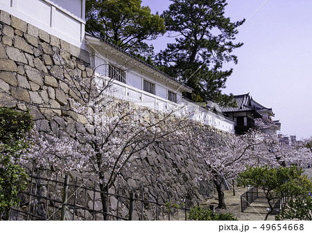 広島県福山市 福山城 石垣 湯殿 月見櫓 広島県福山市 福山城 石垣 湯殿 月見櫓 49654668