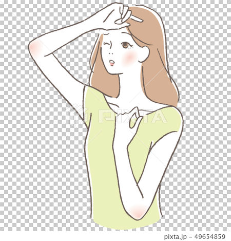 Summer sunshine woman 49654859