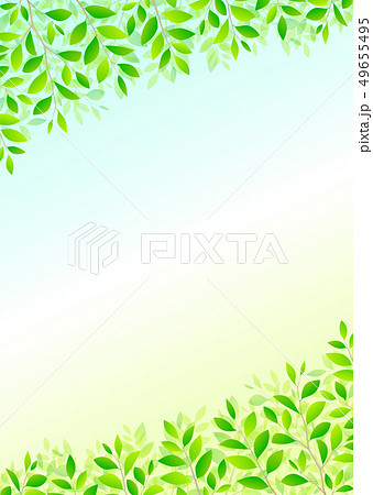 背景素材 木の葉のイラスト素材