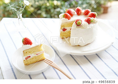 イチゴのショートケーキ イチゴのショートケーキ 49656839