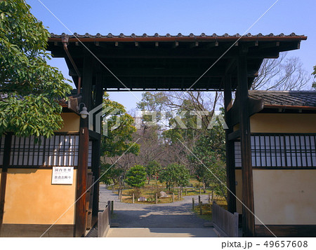 渉成園の入園口 渉成園の入園口 49657608