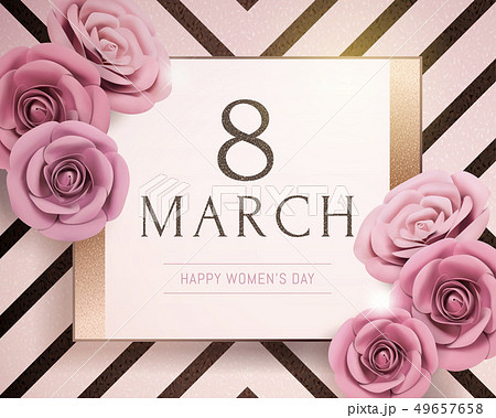 March 8 Happy women's day 49657658