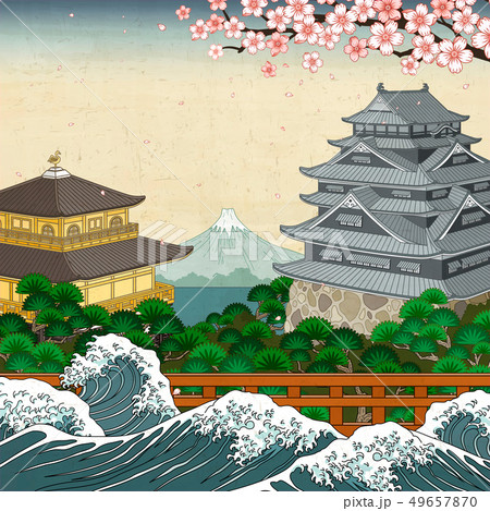Japanese historical landmarks Japanese historical landmarks 49657870