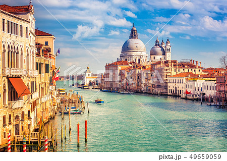 Venice at sunny evening Venice at sunny evening 49659059