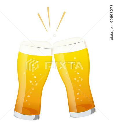 ビールで乾杯！ 49668078