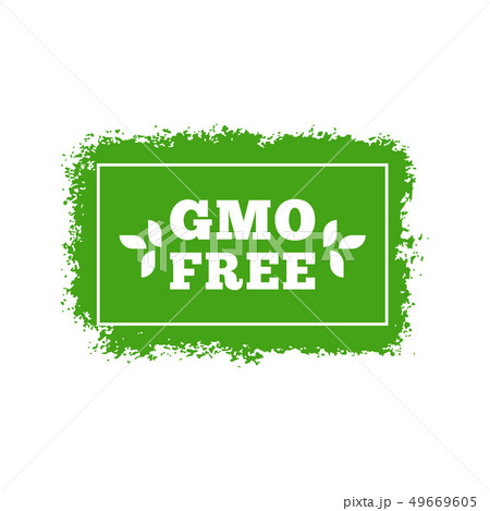 Gmo free badge 49669605