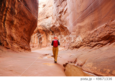 Slot canyon 49671336