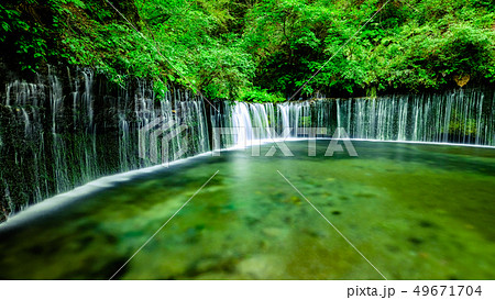 白糸の滝 (軽井沢) 白糸の滝 (軽井沢) 49671704