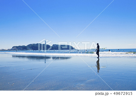 【神奈川県】江ノ島 海 【神奈川県】江ノ島 海 49672915