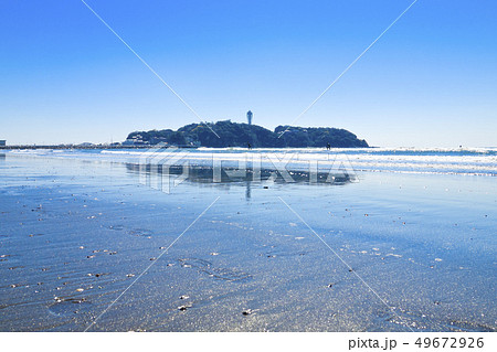 【神奈川県】江ノ島 海 【神奈川県】江ノ島 海 49672926