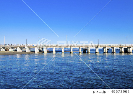 【神奈川県】江ノ島　江の島大橋　江の島弁天橋 49672962