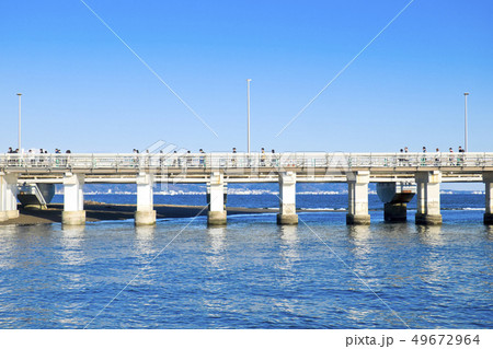 【神奈川県】江ノ島　江の島大橋　江の島弁天橋 49672964