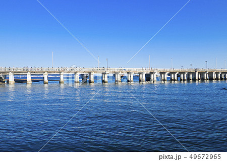 【神奈川県】江ノ島　江の島大橋　江の島弁天橋 49672965