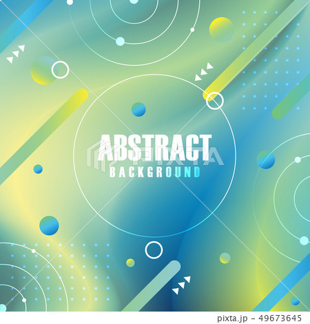 Colorful geometric elements abstract Background Colorful geometric elements abstract Background 49673645