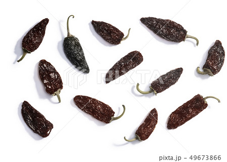 Chipotle smoke-dried jalapeno peppers, paths, top 49673866