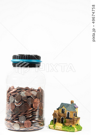 Saving money to buy a house Saving money to buy a house 49674758