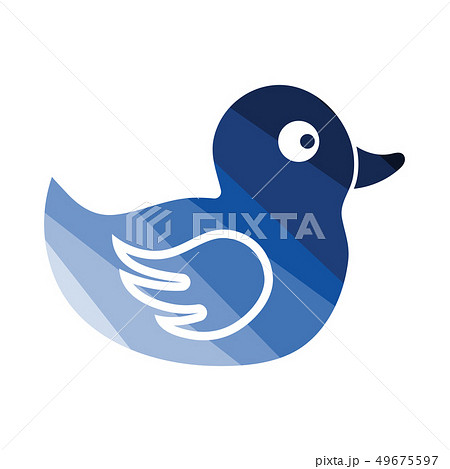 Bath duck icon 49675597