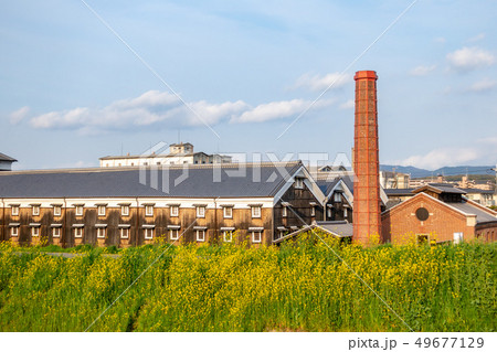 京都伏見の煉瓦煙突 49677129