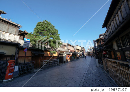 早朝の花見小路 早朝の花見小路 49677197