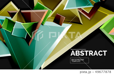 Squares and triangles geometrical background Squares and triangles geometrical background 49677878
