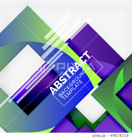 Geometric minimal abstract background with 49678118