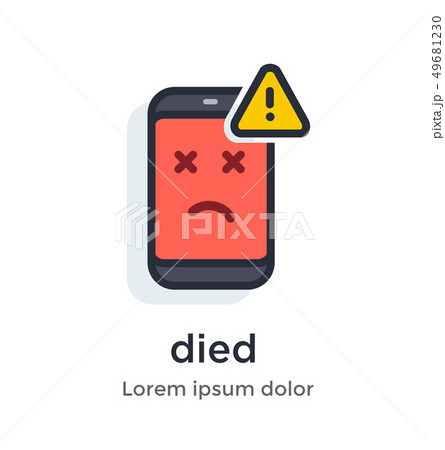Emotion phone disease, thermometer, problems, 49681230