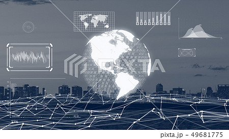 先進 5G AI 人工知能 フィンテック Fintech MaaS ICT ブロックチェーン 49681775