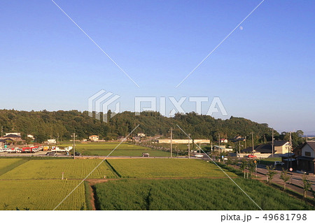 JR東日本常磐線、竜田駅から木戸駅間の車窓風景 JR東日本常磐線、竜田駅から木戸駅間の車窓風景 49681798