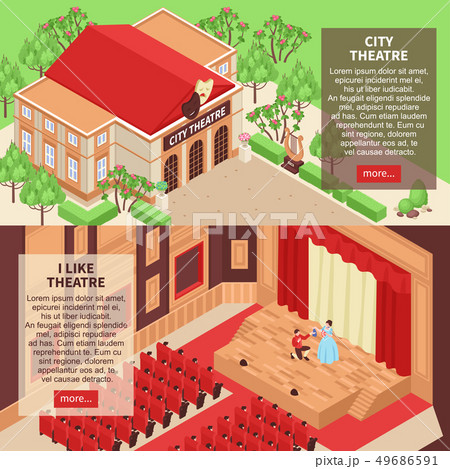 Theatre Banners Set 49686591