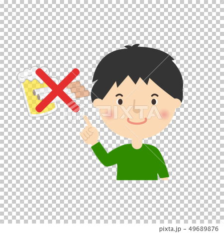 男：男孩指著檢查姿勢香菸酒精NG 49689876