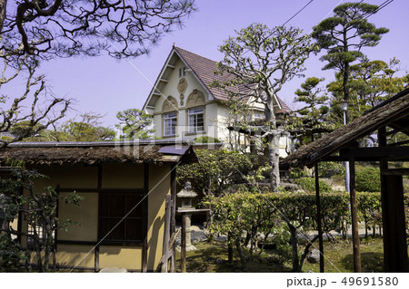 広島県福山市 福山城公園 福寿会館 庭園と洋館 広島県福山市 福山城公園 福寿会館 庭園と洋館 49691580
