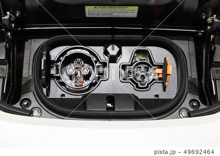 Electric car charging plug 49692464