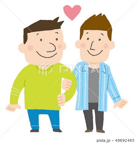 LGBT同性カップル 49692465