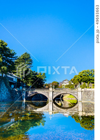 東京 皇居 二重橋 49693663
