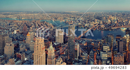 New York City downtown 49694283