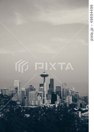 Seattle city skyline Seattle city skyline 49694496