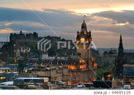 Edinburgh night Edinburgh night 49695116