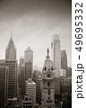 Philadelphia city rooftop 49695332