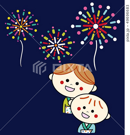 花火大会（男の子） 49696683